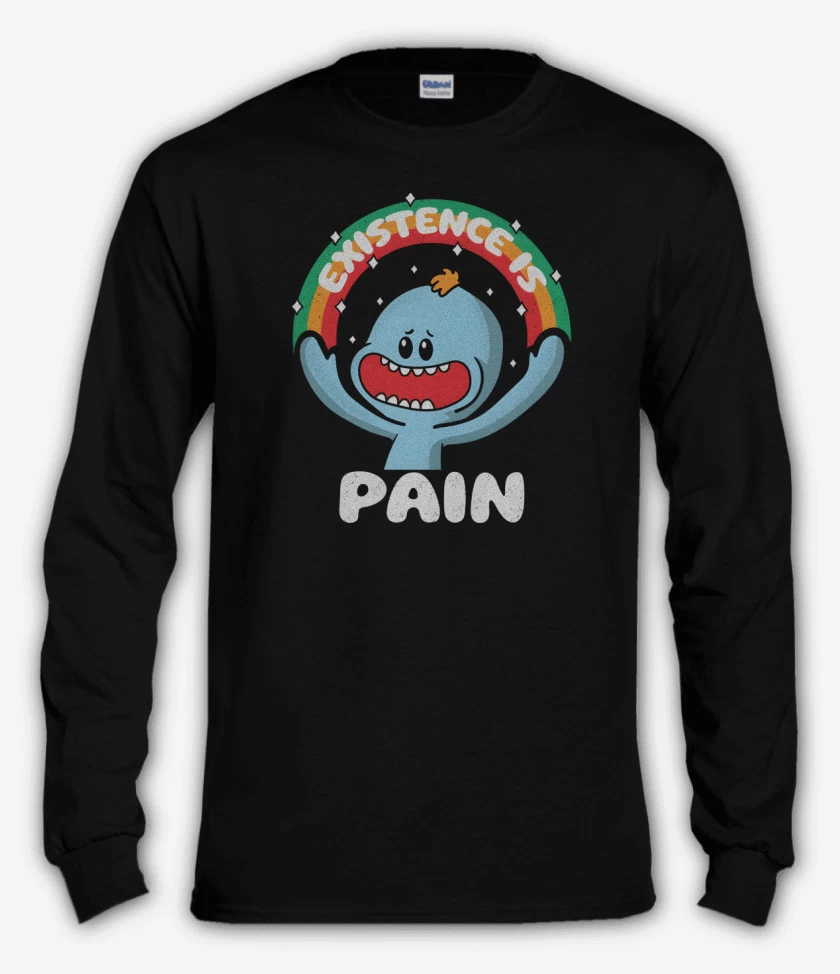Polera manga larga Existence is Pain 