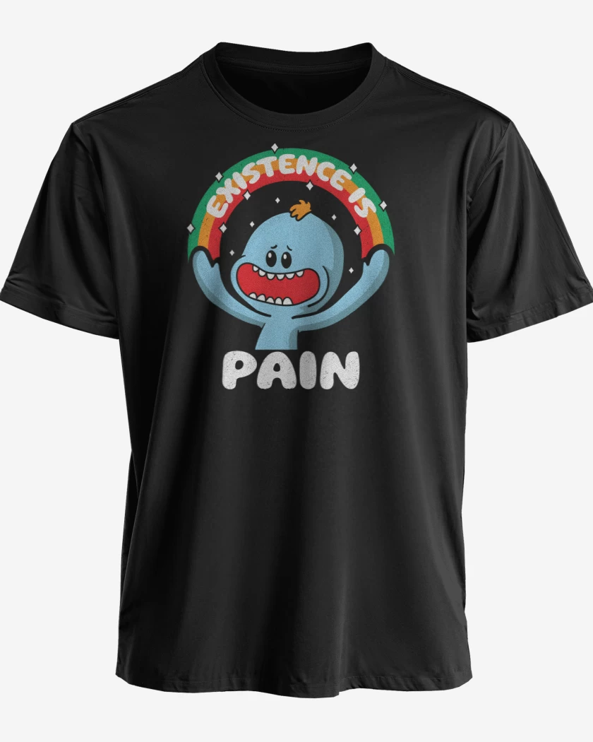 Polera premium Negro de Existence is Pain 
