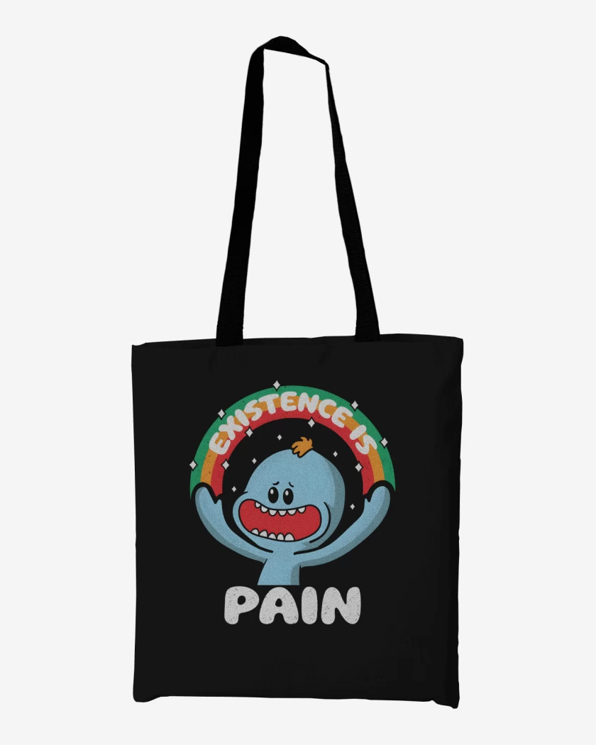Totebag Existence is Pain 