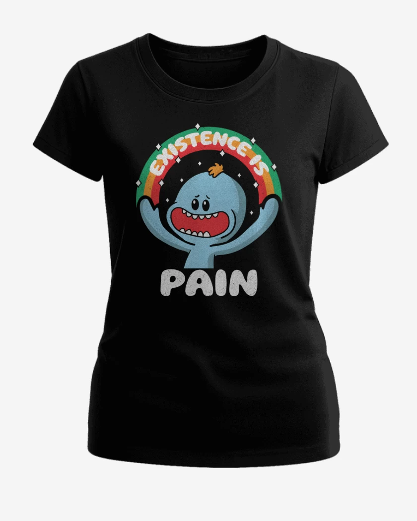 Polera de Mujer Existence is Pain 