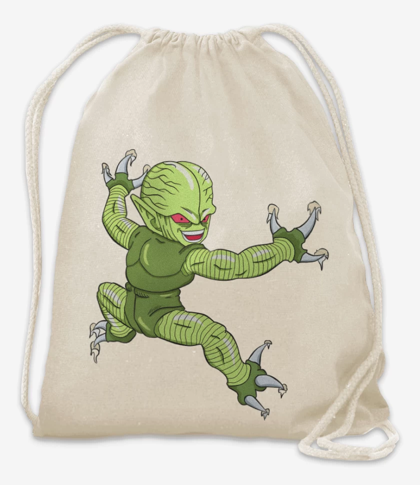 Mochila Blanco de Saibaman Explosivo