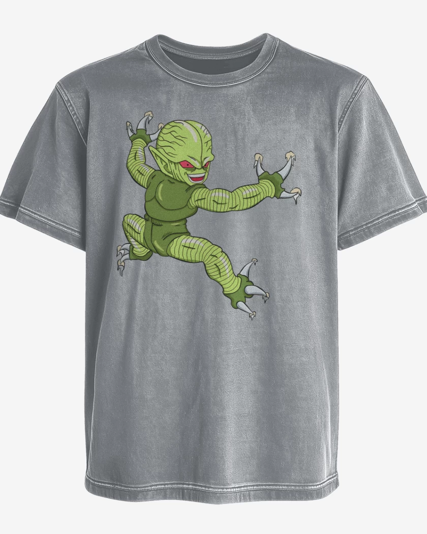 Polera desgastada Saibaman Explosivo