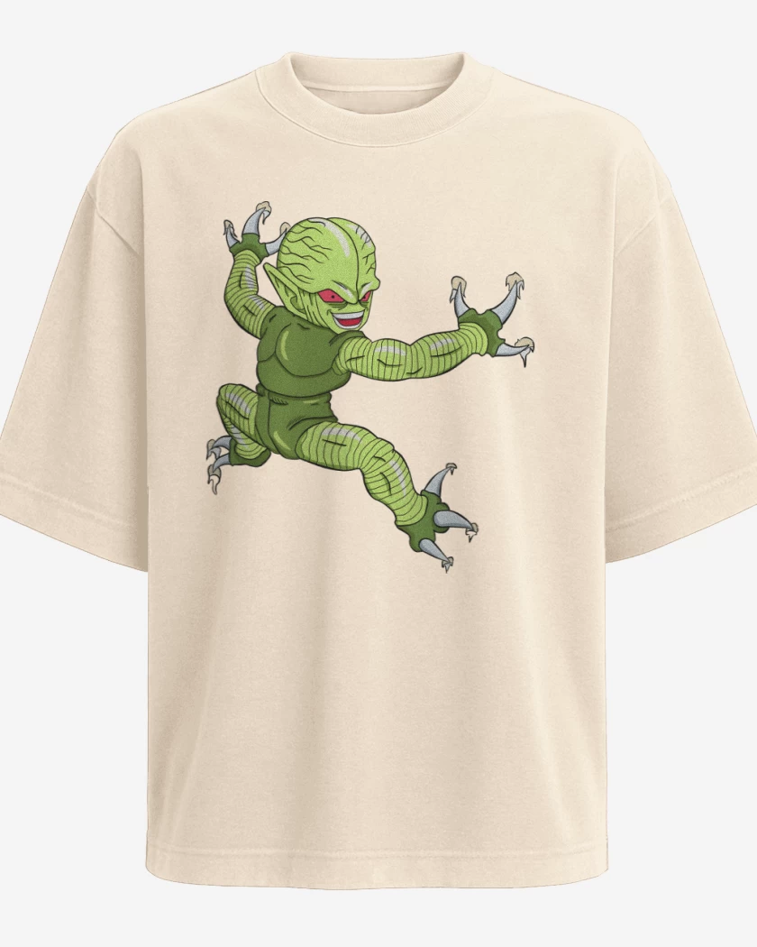 Polera Oversize Saibaman Explosivo