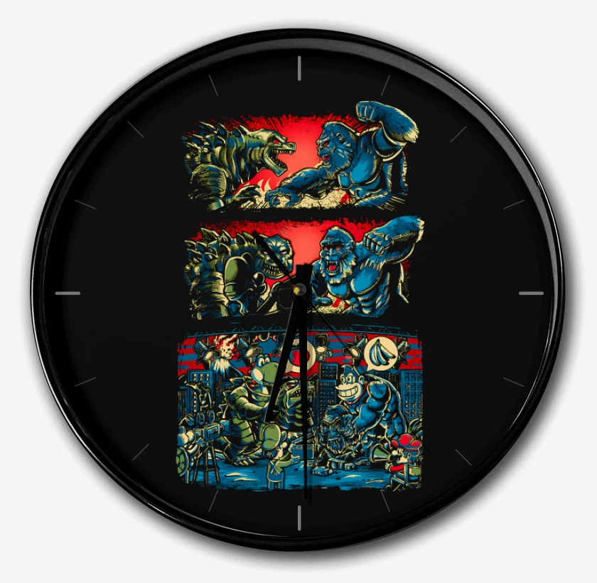 Reloj Negro de Yoshizila vs DonKing Kong