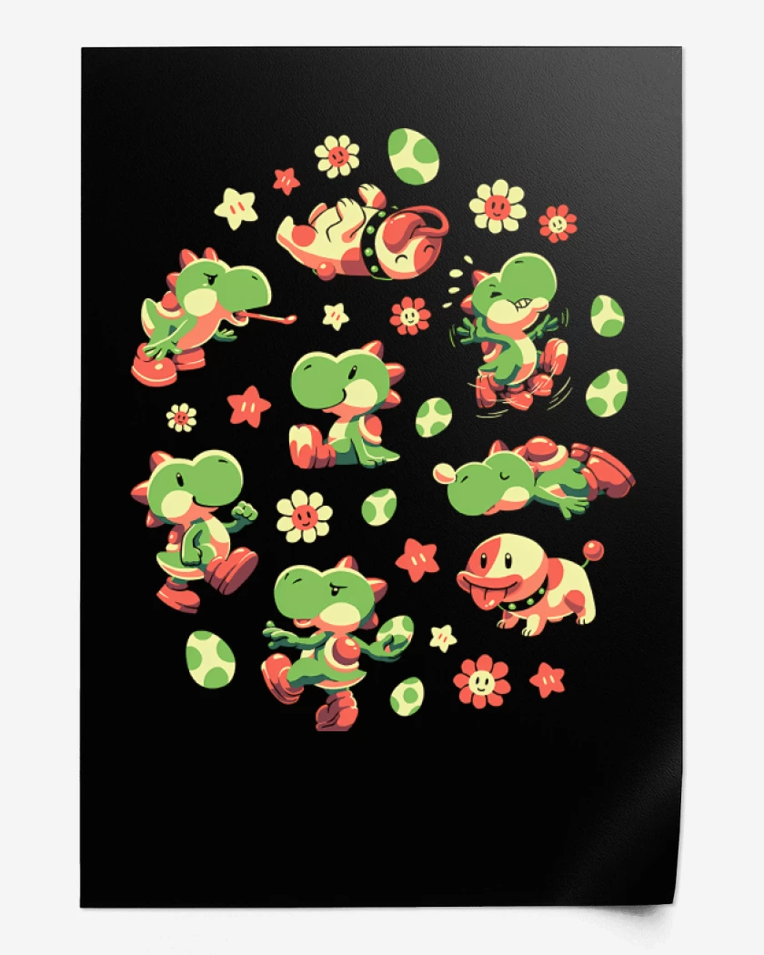 Print Las Aventuras de Yoshi