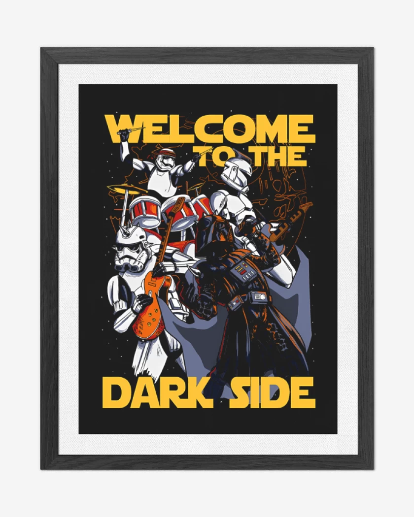 Cuadro decorativo Welcome to the Dark Side