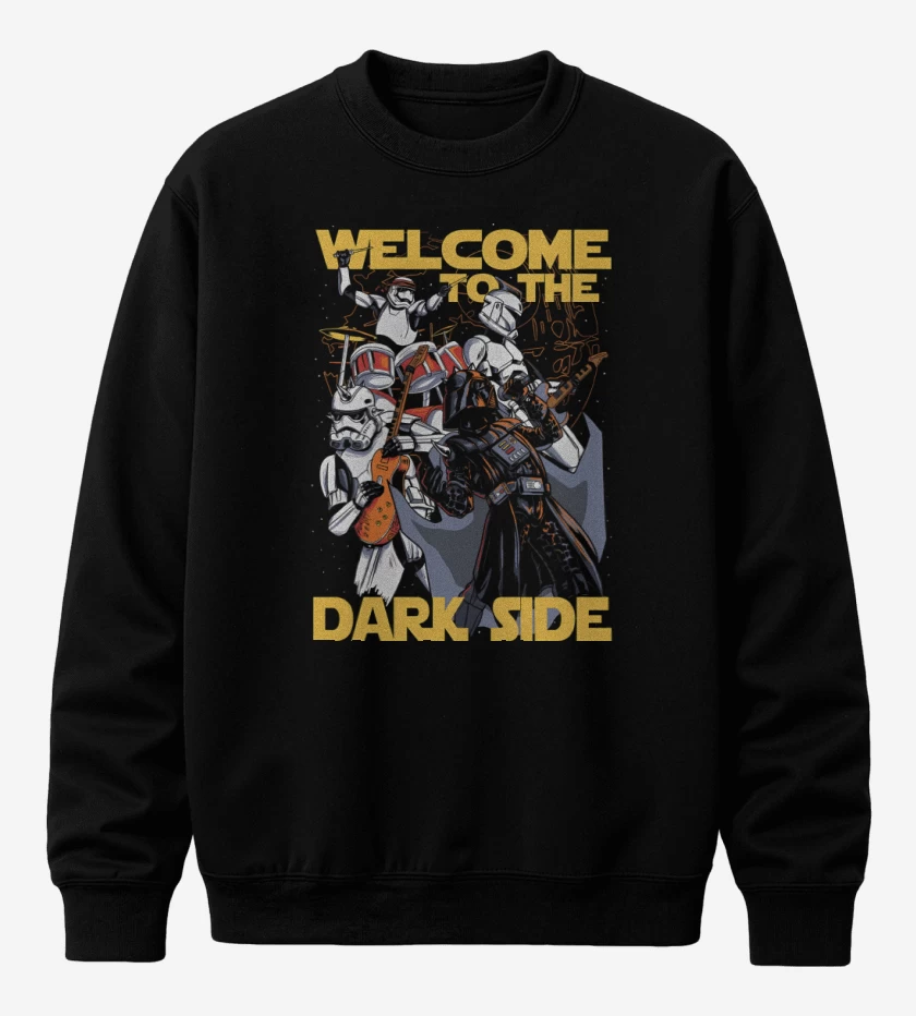 Poleron polo Negro de Welcome to the Dark Side