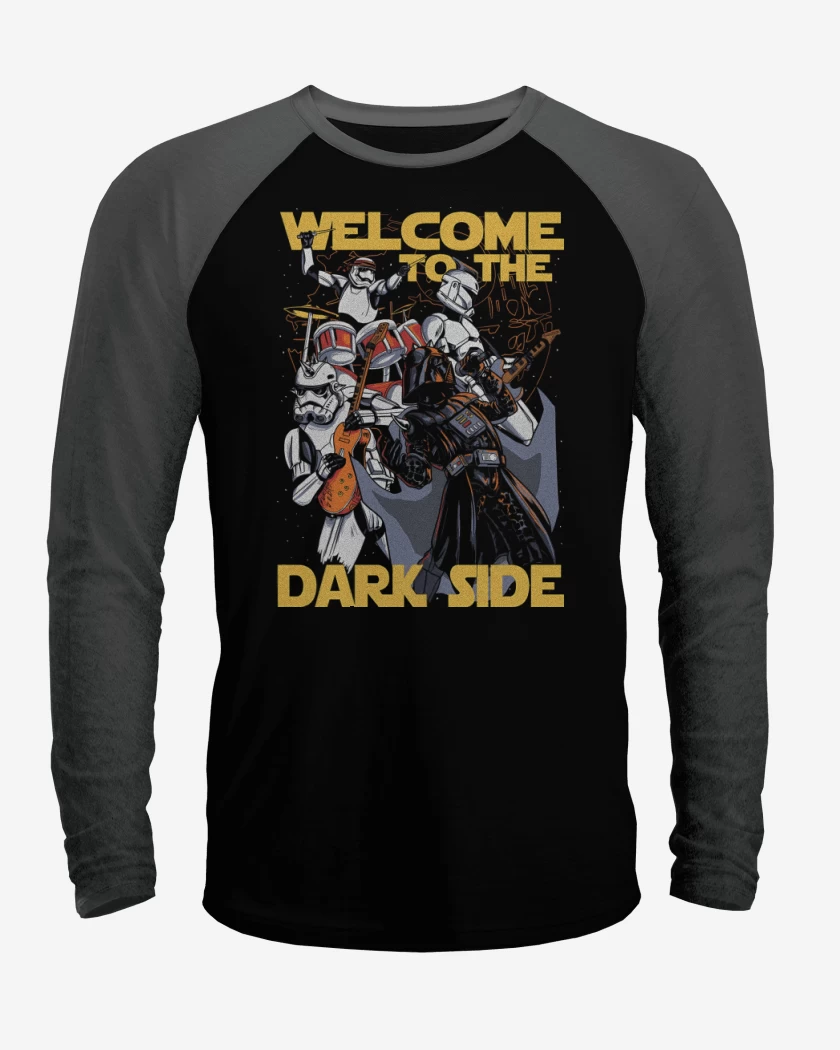 Polera Raglan Welcome to the Dark Side