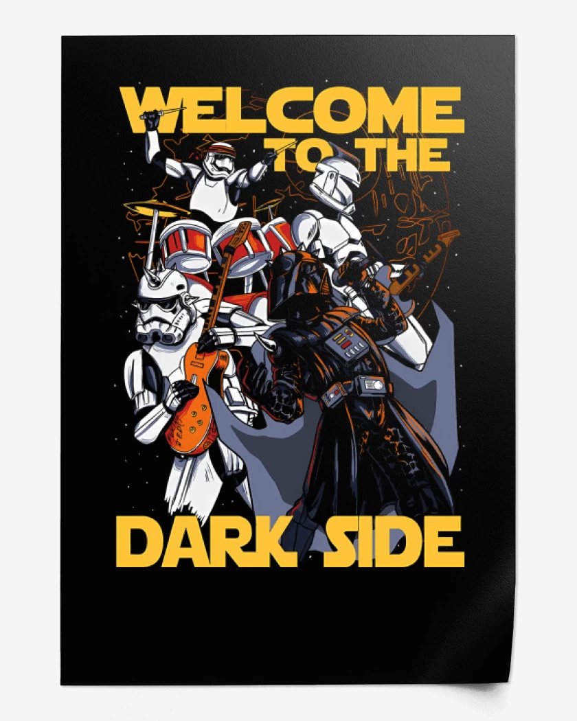 Print Welcome to the Dark Side
