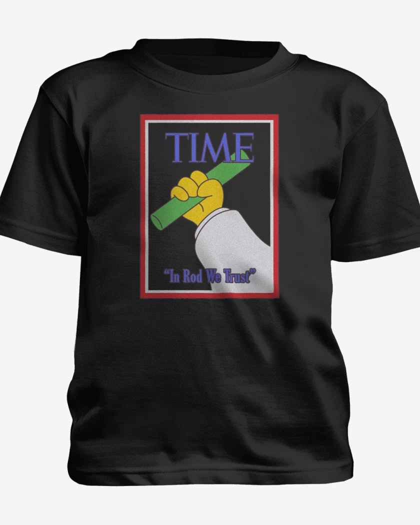 Polera de niño Negro de In Rod We Trust