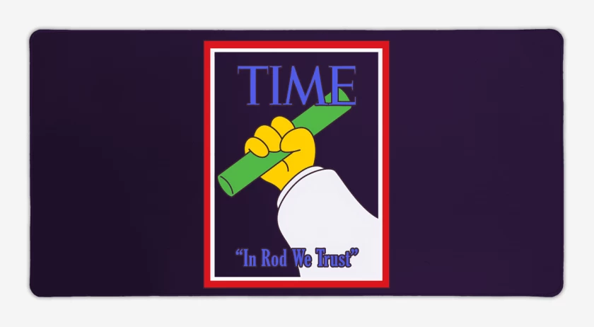 Mouse pad Gamer Morado de In Rod We Trust