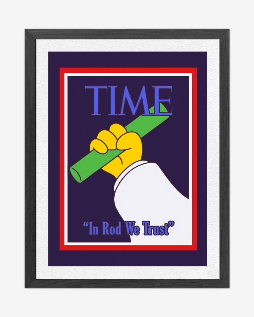 Cuadro decorativo Morado de In Rod We Trust