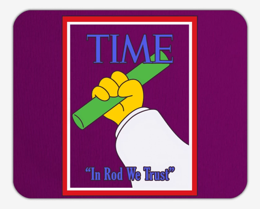 Mousepad In Rod We Trust