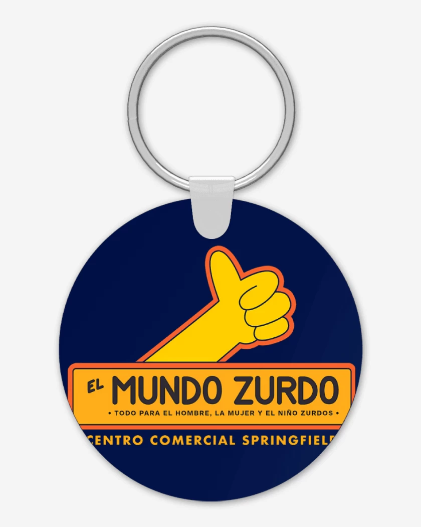 Llavero Mundo Zurdo