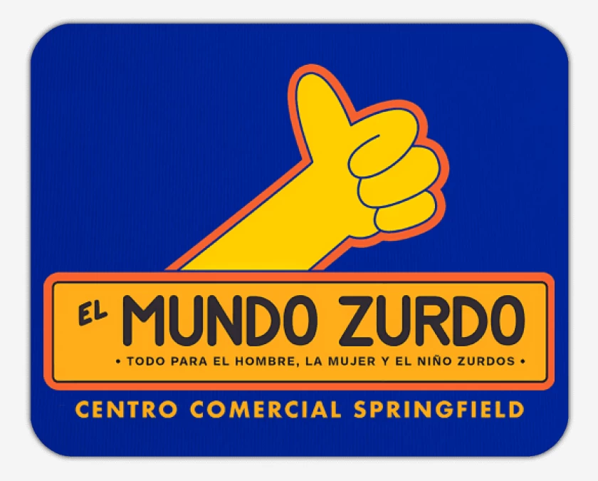 Mousepad Mundo Zurdo