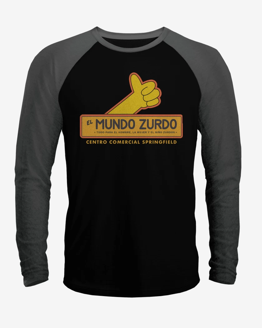 Polera Raglan Mundo Zurdo