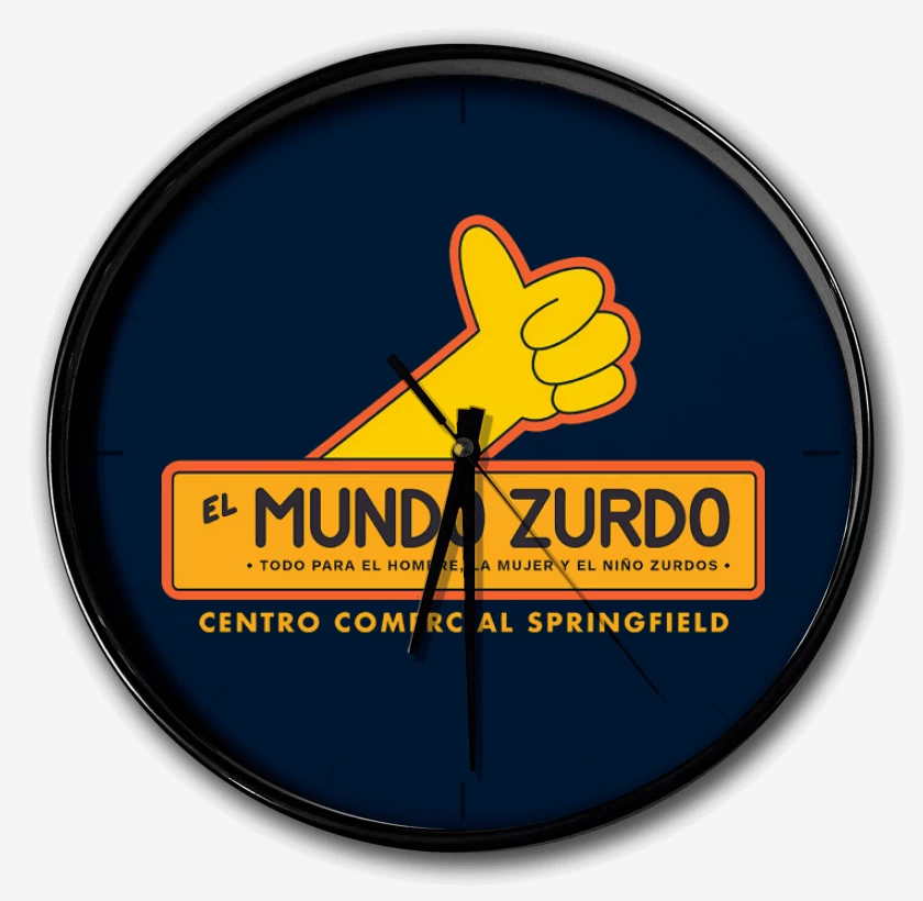 Reloj Azul Marino de Mundo Zurdo