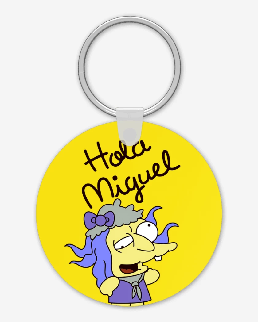 Llavero Hola Miguel