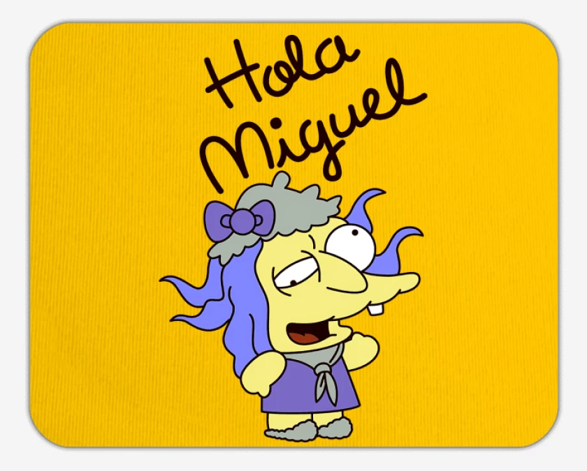 Mousepad Hola Miguel