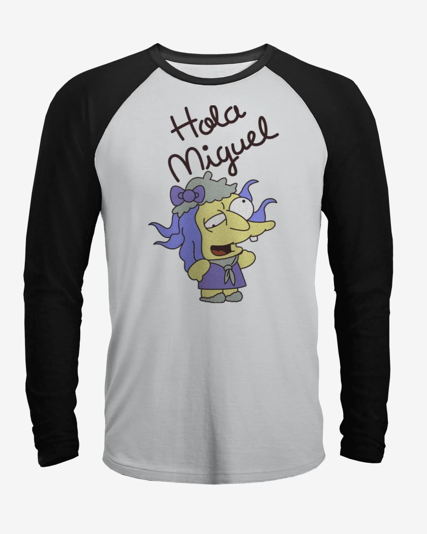 Polera Raglan Hola Miguel