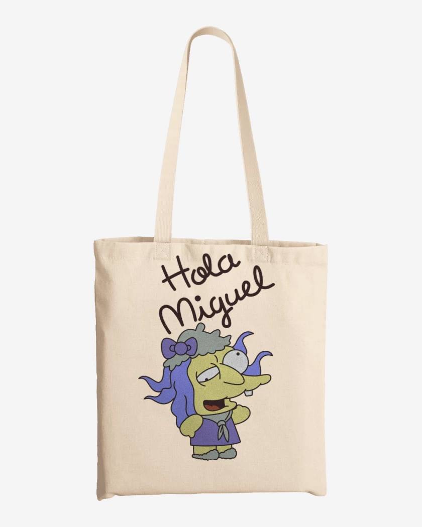 Totebag Hola Miguel