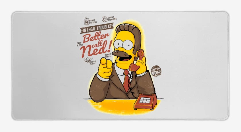 Mouse pad Gamer Better Call Ned