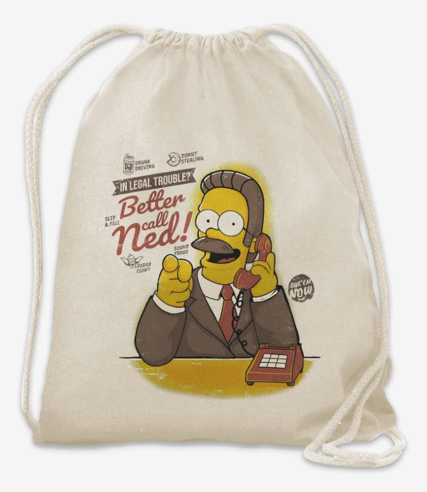 Mochila Blanco de Better Call Ned