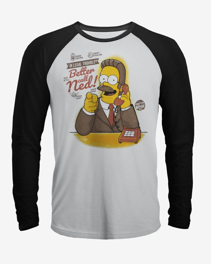 Polera Raglan Better Call Ned
