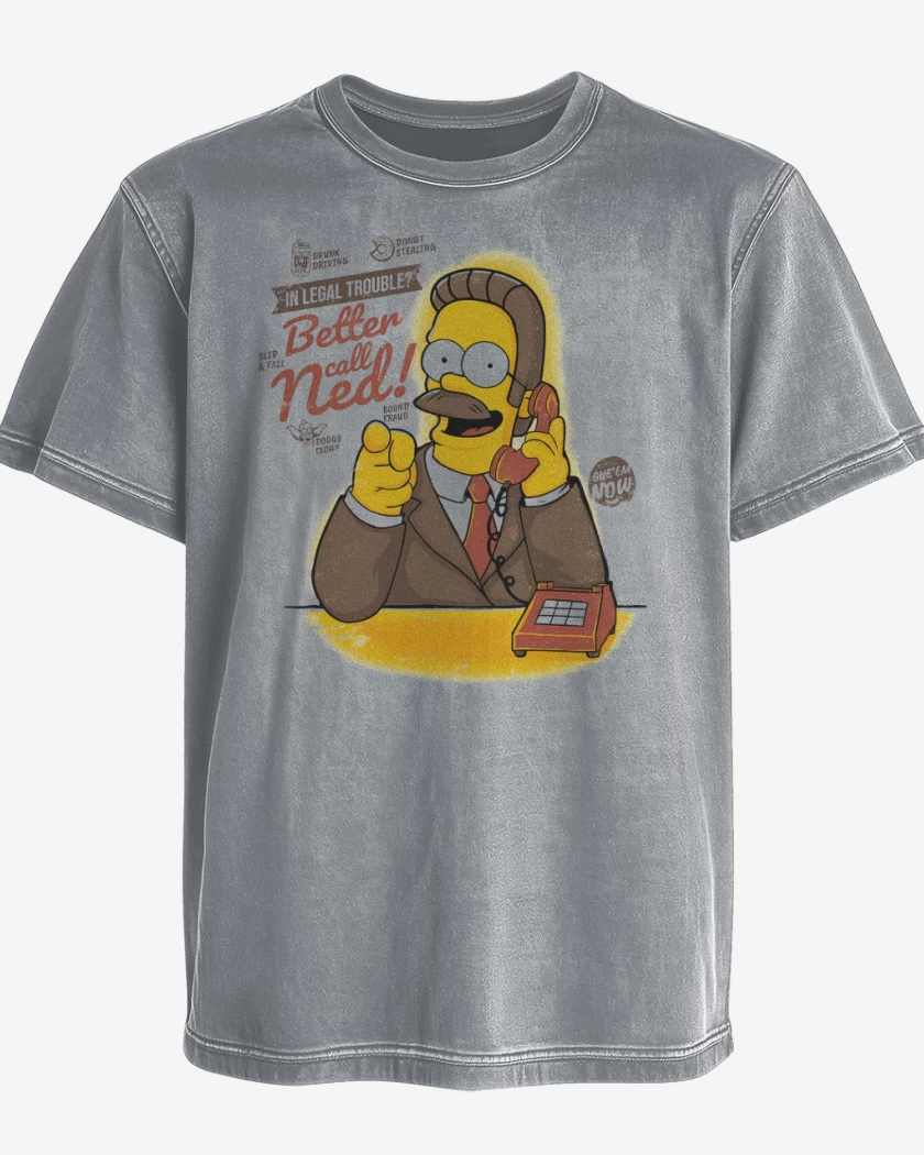 Polera desgastada Better Call Ned