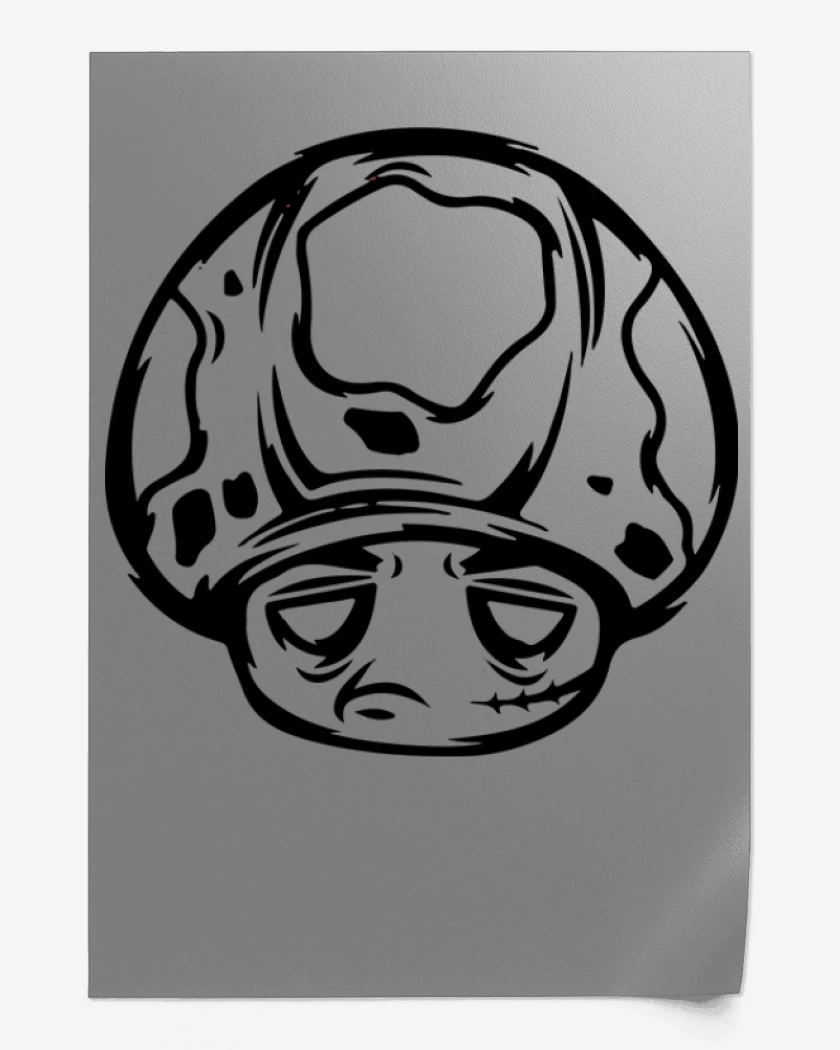 Print Toad Zombie