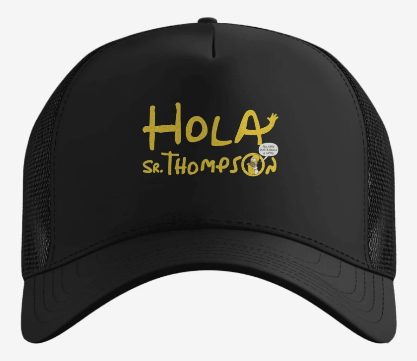 Gorro Negro de Señor Thompson 