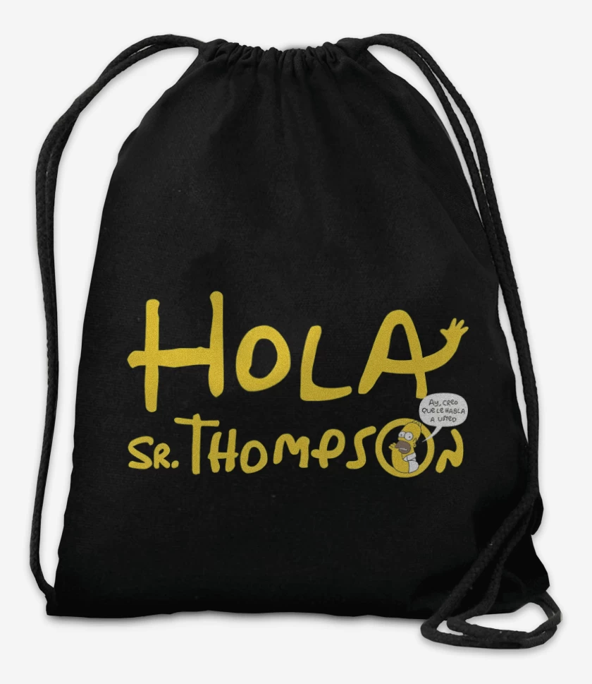 Mochila Negro de Señor Thompson 