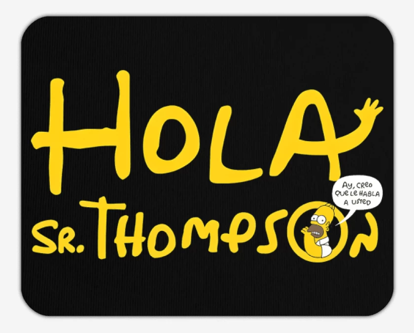 Mousepad Señor Thompson 