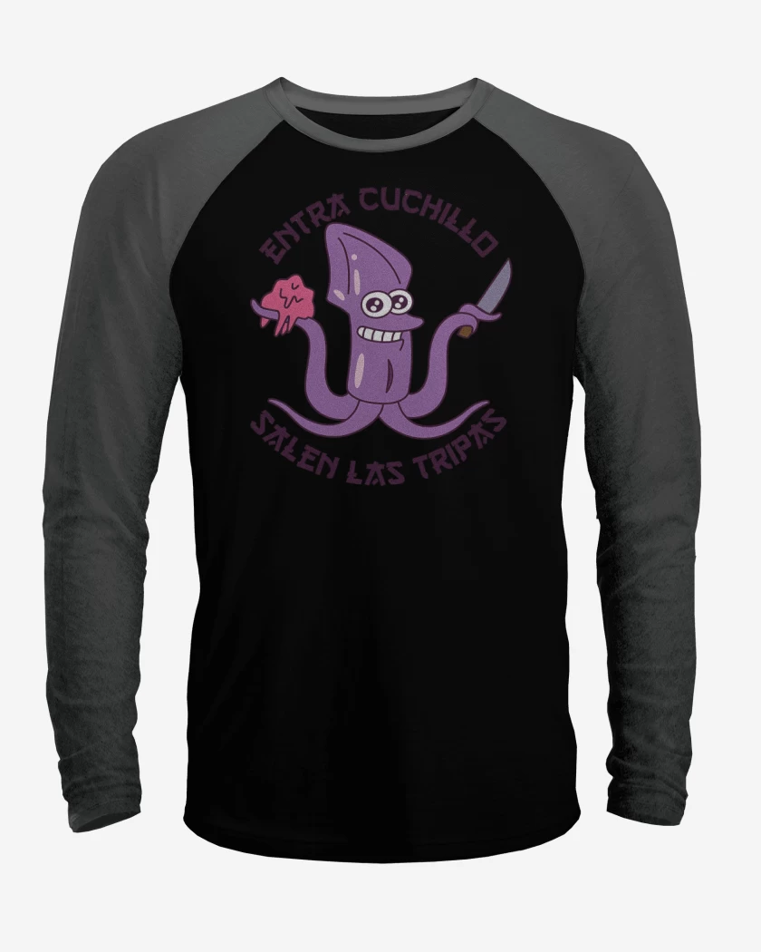 Polera Raglan Entra Cuchillo