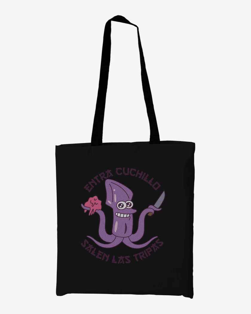 Totebag Entra Cuchillo