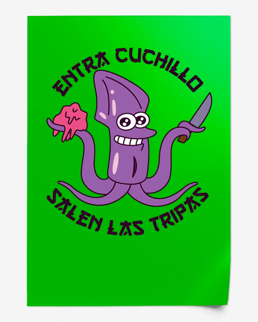 Print Entra Cuchillo