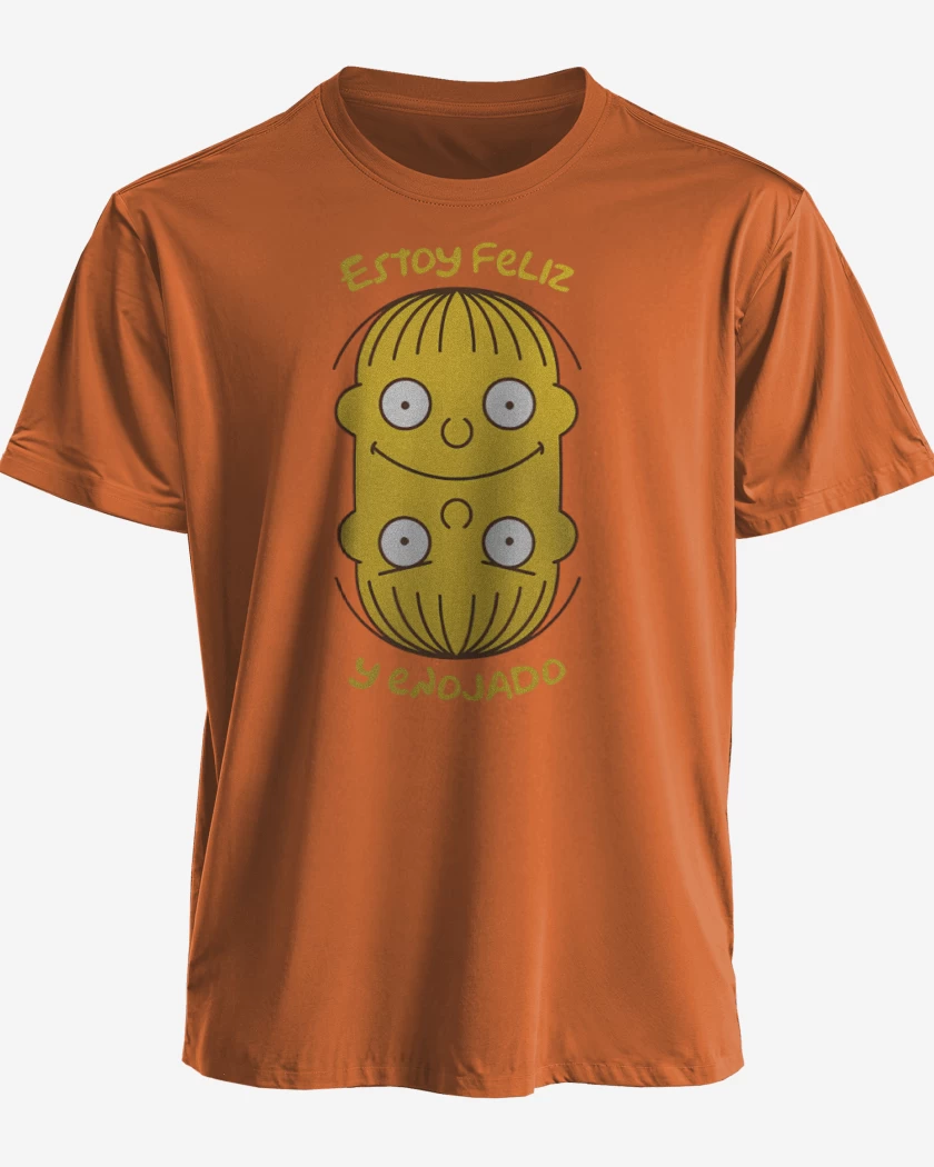 Polera Estoy Feliz y Enojado