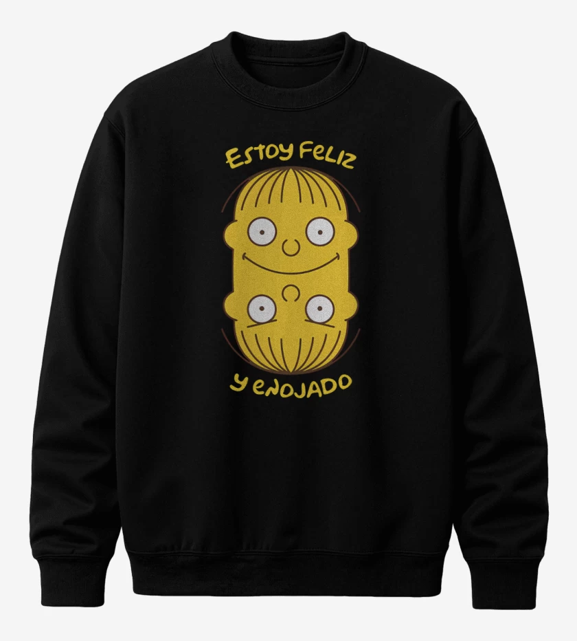 Poleron polo Estoy Feliz y Enojado