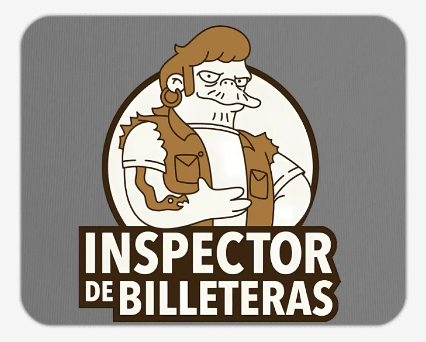 Mousepad Inspector de Billeteras