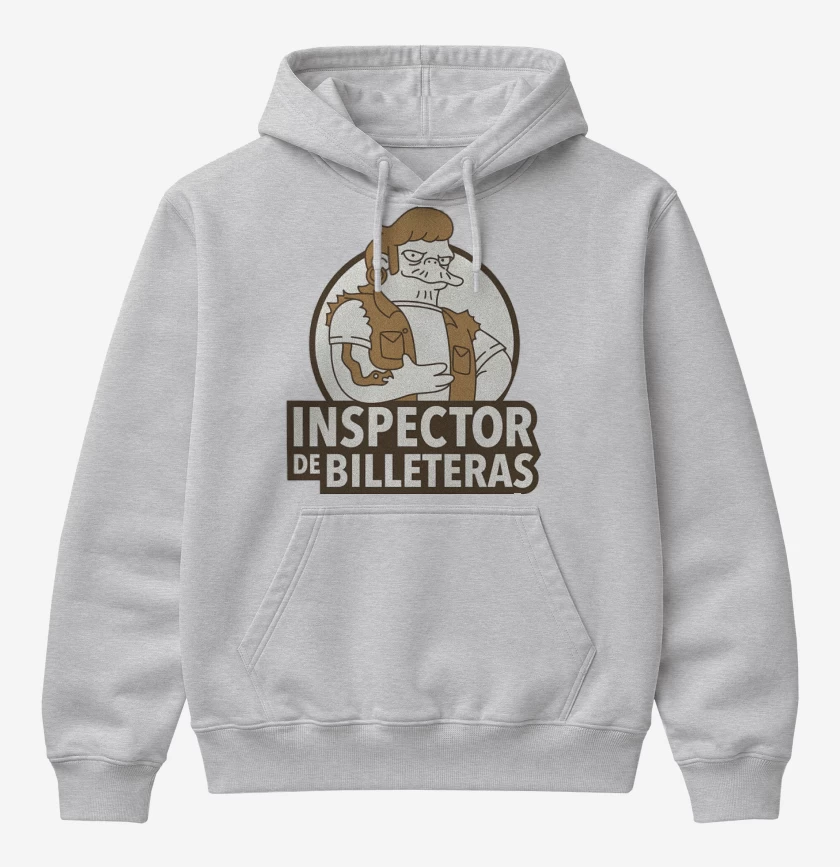 Poleron Canguro básico Inspector de Billeteras