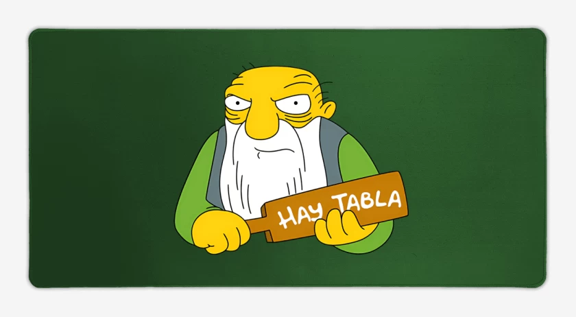 Mouse pad Gamer Verde jade de Hay Tabla