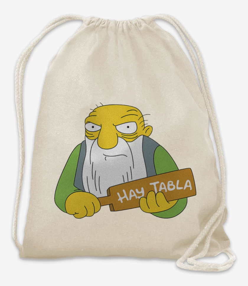 Mochila Blanco de Hay Tabla