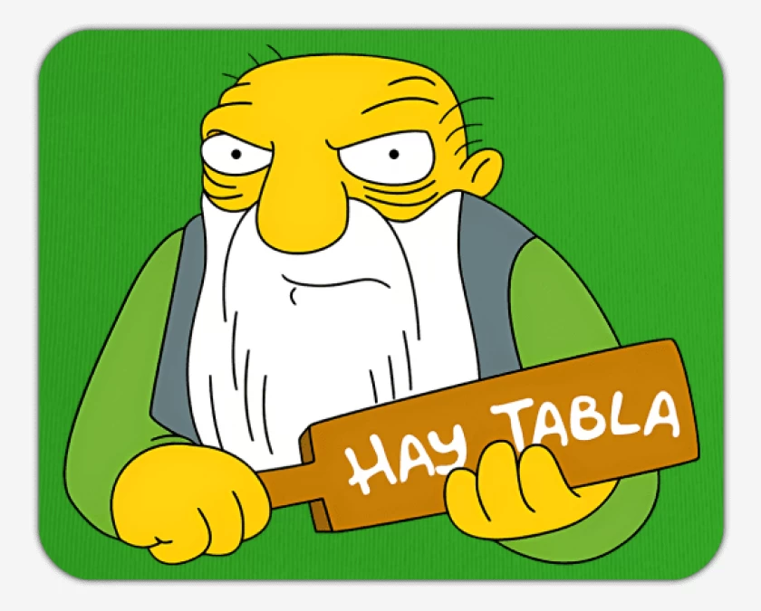 Mousepad Hay Tabla