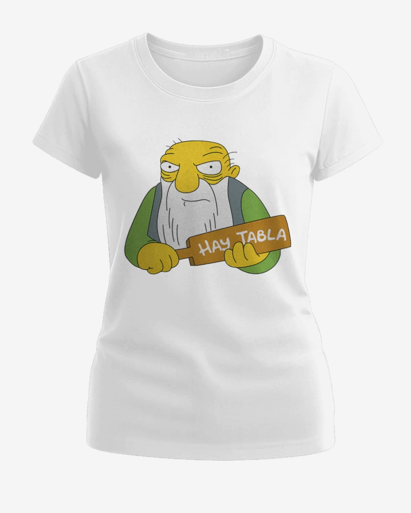 Polera de Mujer Blanco de Hay Tabla
