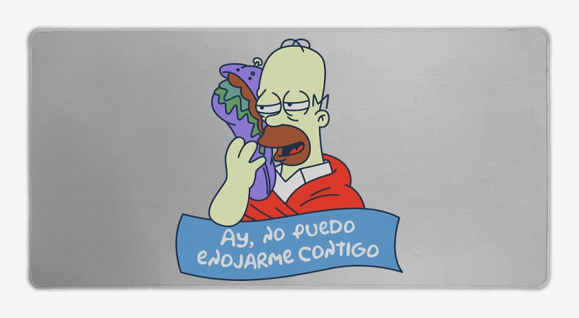 Mouse pad Gamer No Puedo Enojarme Contigo