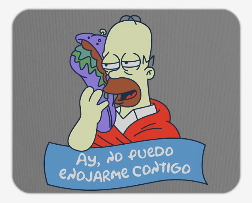 Mousepad No Puedo Enojarme Contigo