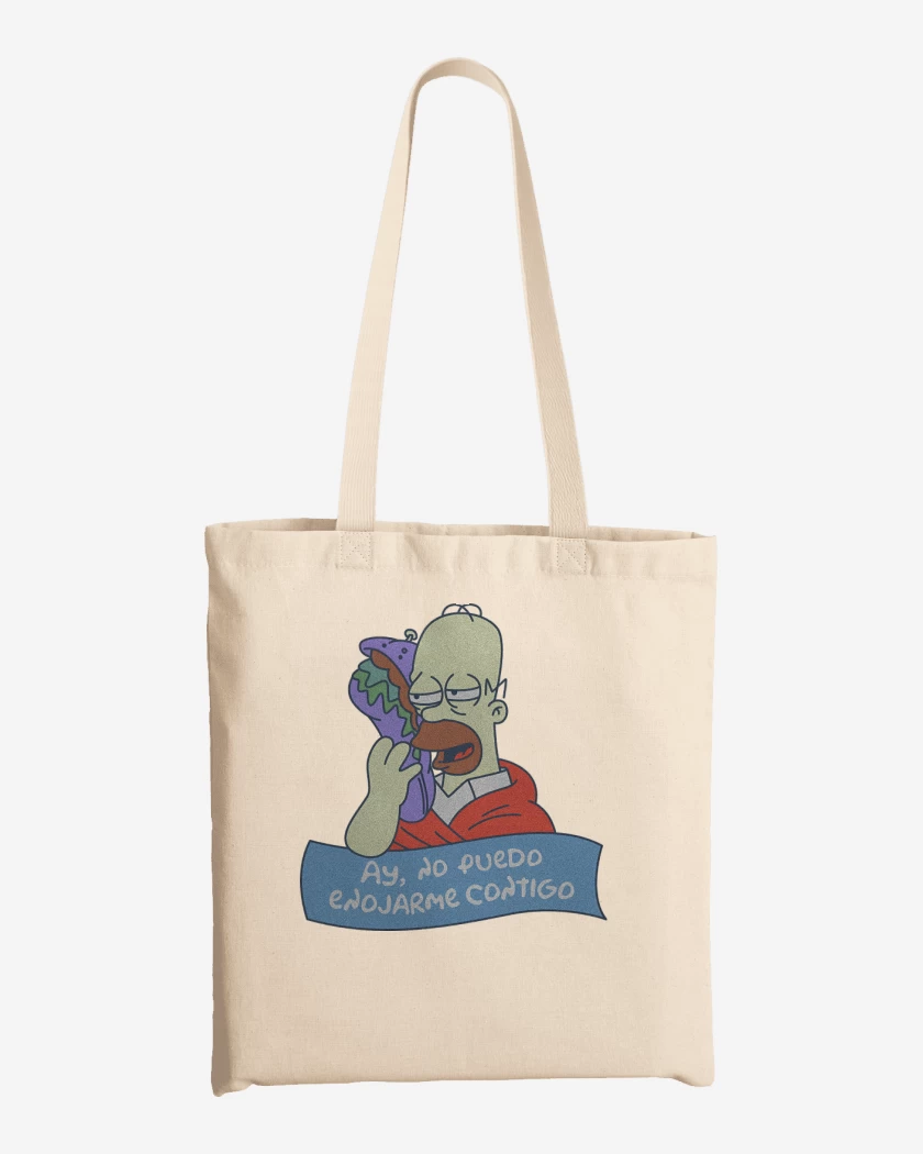 Totebag No Puedo Enojarme Contigo