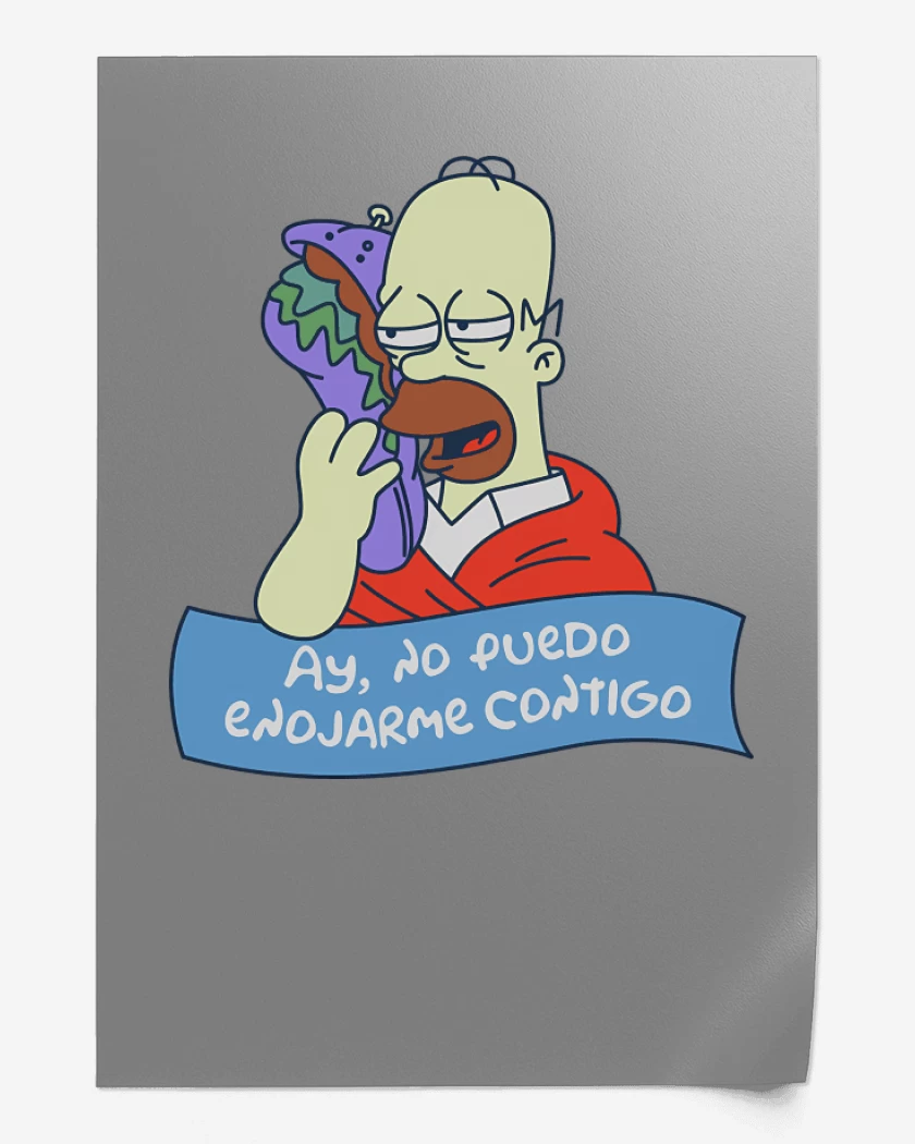 Print No Puedo Enojarme Contigo