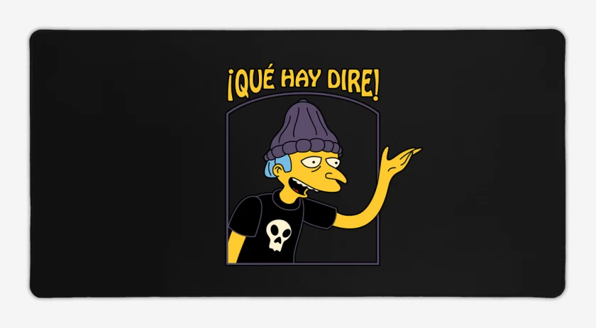 Mouse pad Gamer Negro de Qué hay Dire!