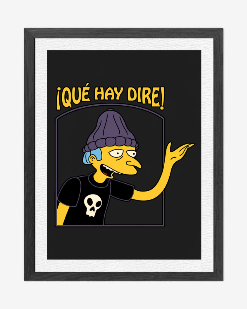 Cuadro decorativo Qué hay Dire!